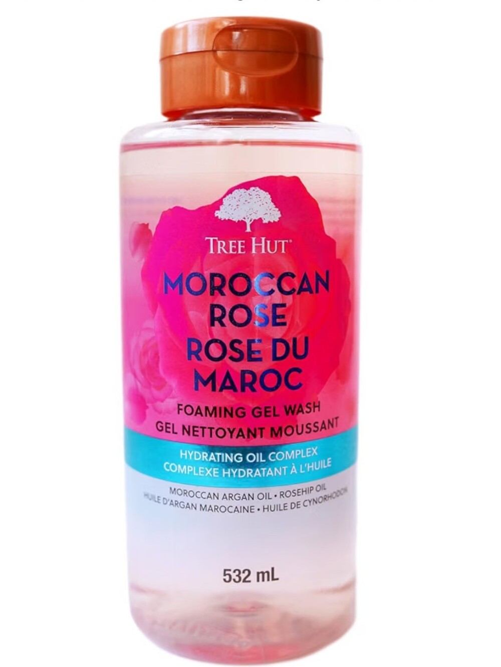 Tree Hut Moroccan Rose Foaming Gel Wash - Pink
